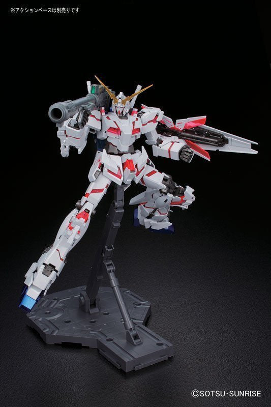 BANDAI MG MOBILE SUIT UNICORN GUNDAM TITANIUM FINISH RED/GREEN TWIN FRAME EDITION - IRION Juguetería - 