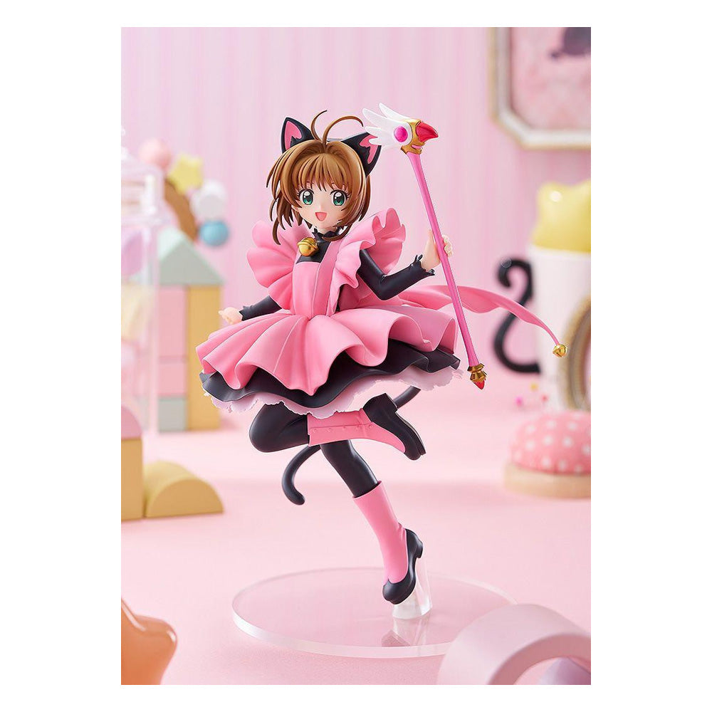 FIGURA POP UP PARADE SAKURA KINOMOTO BLACK CAT COSTUME VER. L SIZE