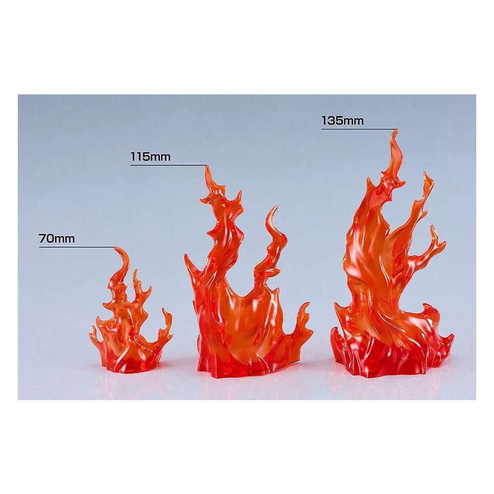 MAQUETA THE SIMPLE EFFECT FLAMES RED