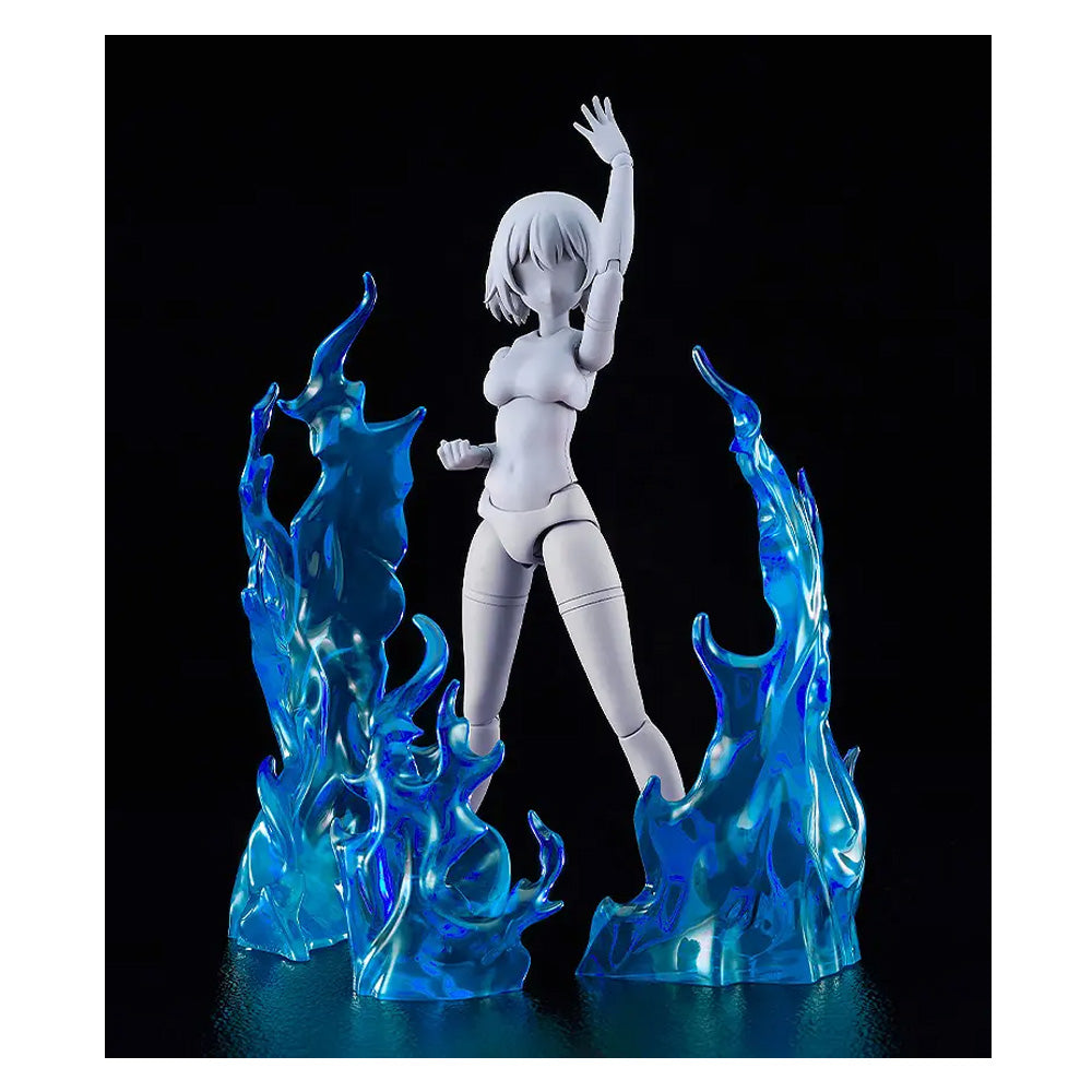 MAQUETA THE SIMPLE EFFECT FLAMES BLUE