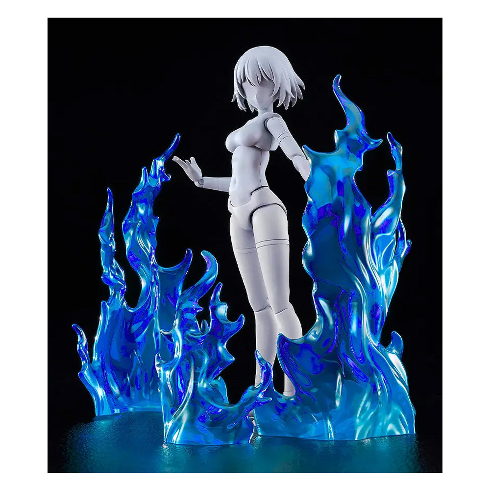 MAQUETA THE SIMPLE EFFECT FLAMES BLUE