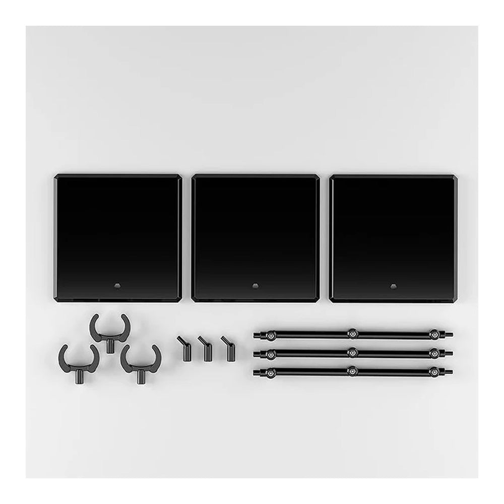 SET DE BASES THE SIMPLE STAND X3 BLACK (FIGURAS Y MAQUETAS)