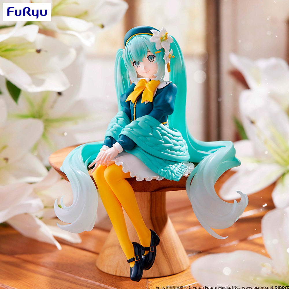 FIGURA NOODLE STOPPER HATSUNE MIKU FLOWER FAIRY LILY