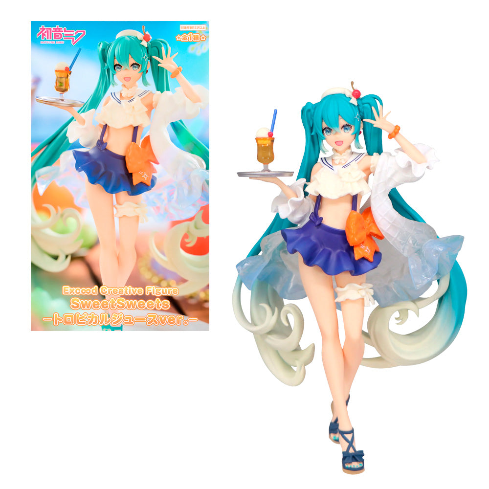 FIGURA HATSUNE MIKU SWEETSWEETS SERIES TROPICAL JUICE