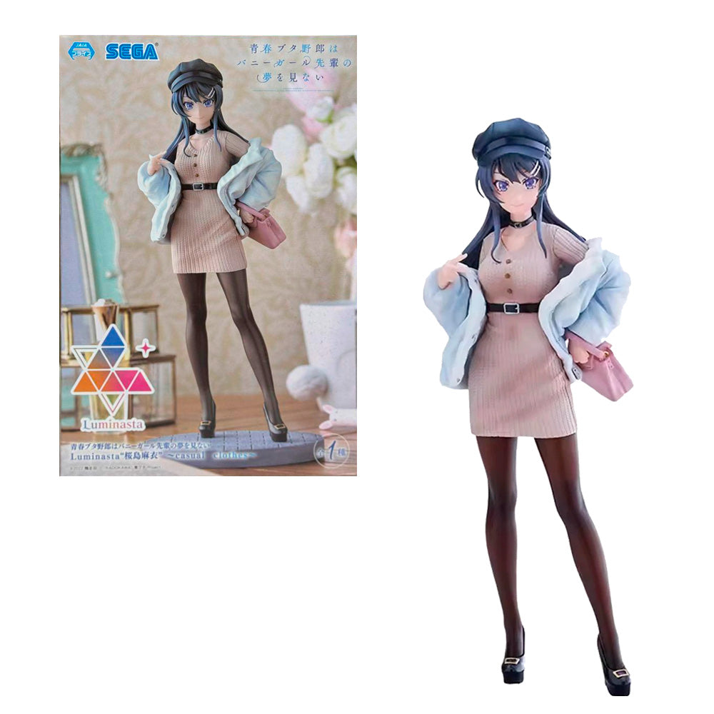 FIGURA LUMINASTA MAI SAKURAJIMA CASUAL CLOTHES