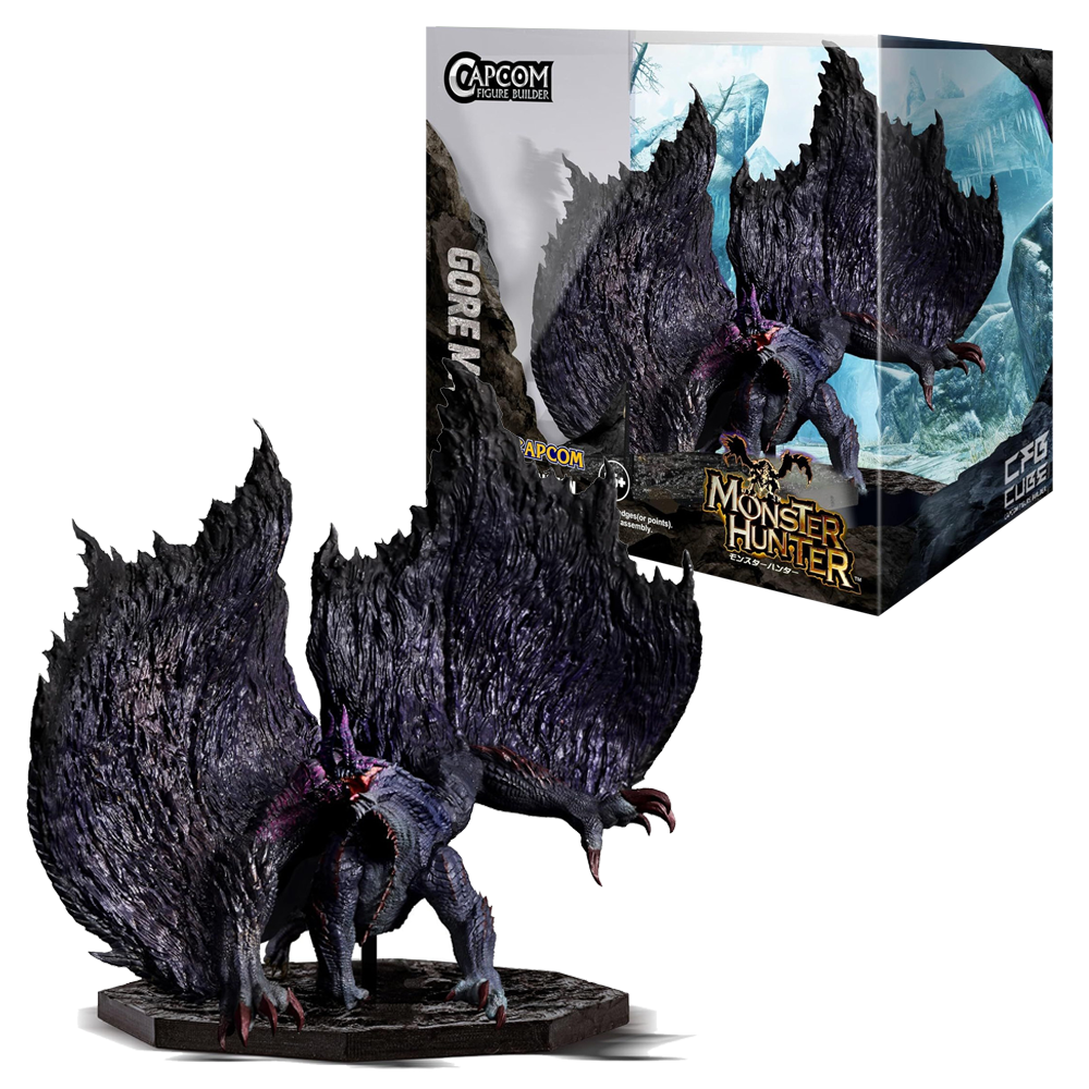 FIGURA MONSTER HUNTER CUBE BLACK ECLIPSE WYVERN GORE MAGALA