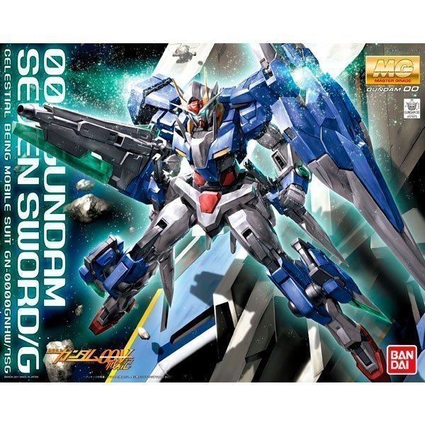 BANDAI MG MOBILE SUIT 00 GUNDAM SEVEN SWORD/G - IRION Juguetería - 