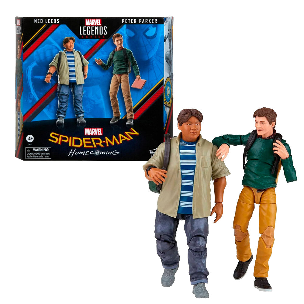 FIGURA MARVEL LEGENDS NED LEEDS AND PETER PARKER