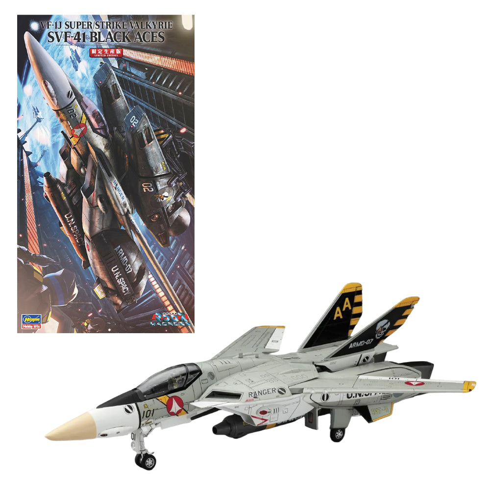 MACROSS VF-1J SUPER/STRIKE VALKYRIE SVF-41 BLACK ACES