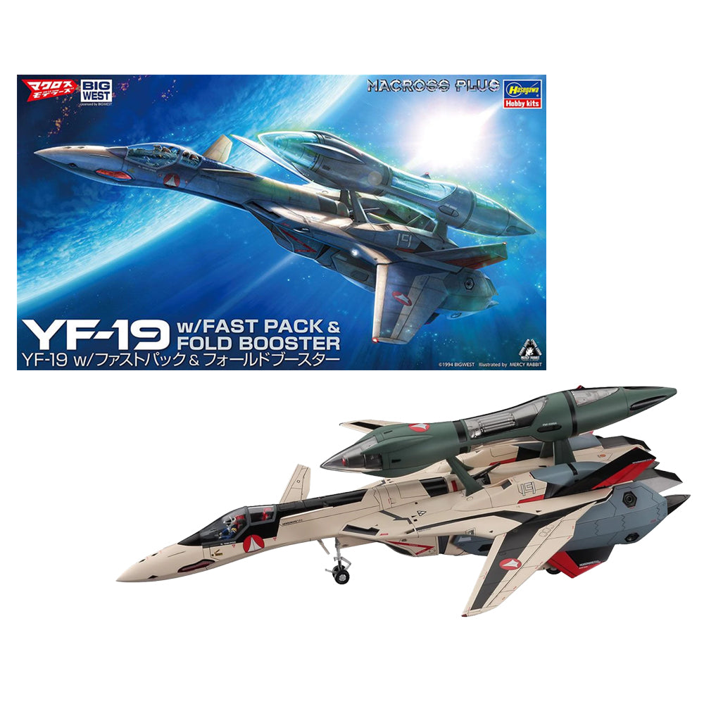 MAQUETA MACROSS PLUS YF-19 W/FAST PACK & FOLD BOOSTER