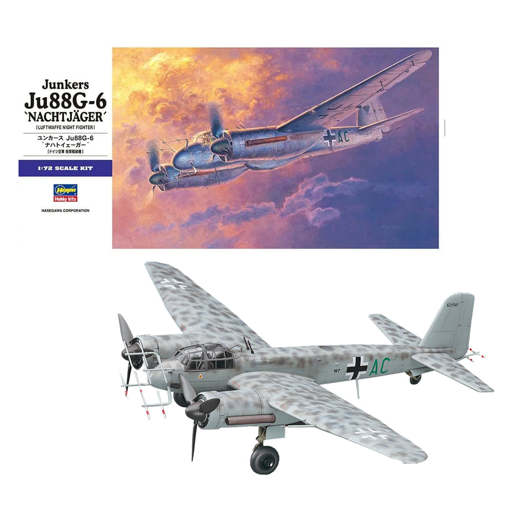 HASEGAWA 1/72 JUNKERS JU88G-6 