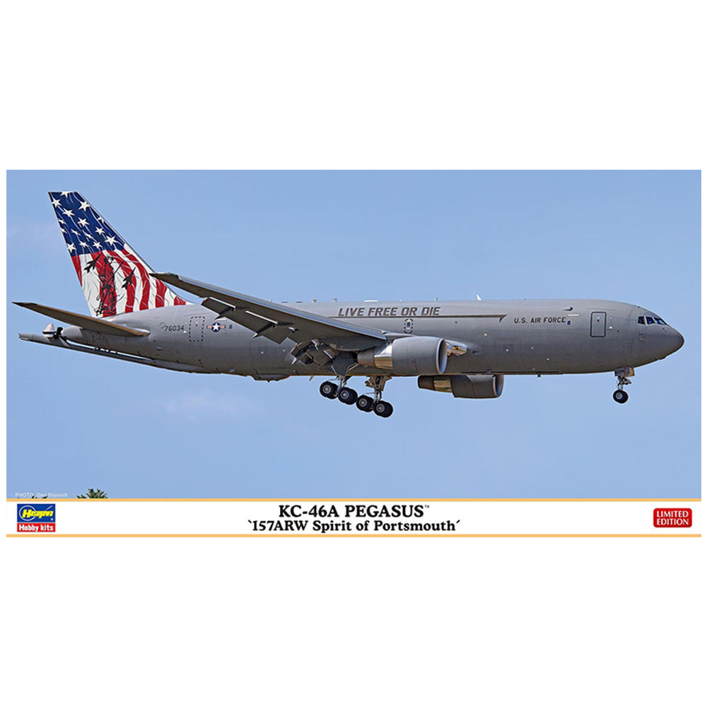 MAQUETA KC-46A PEGASUS 157 ARW SPIRIT OF PORTSMOUTH
