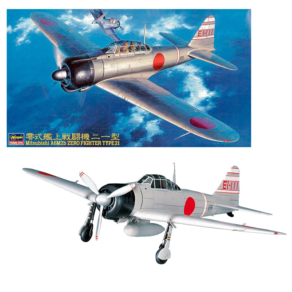 MAQUETA 1/48 MITSUBISHI A6M2B ZERO FIGHTER TYPE 21 (ZEKE)