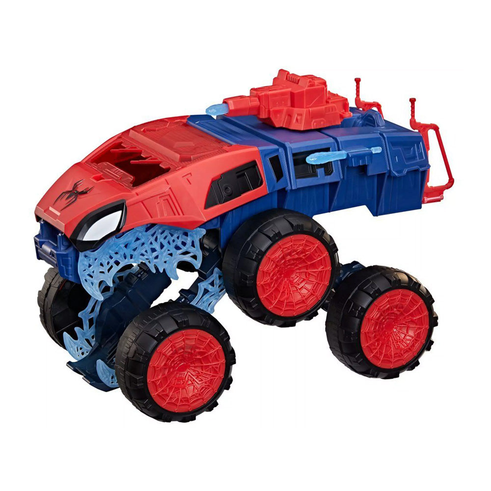 VEHÍCULO SUPERTANQUE MORDEDOR 2 EN 1 SPIDERMAN BRAND NEW DAY