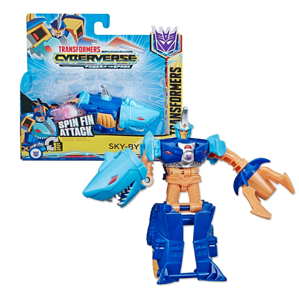 FIGURA SKY-BYTE TRANSFORMERS CYBERVERSE ADVENTURE