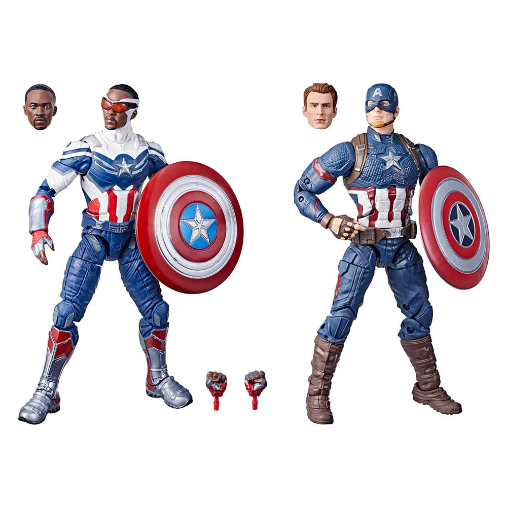 PACK CAPITAN AMERICA STEVE ROGERS Y SAM WILSON