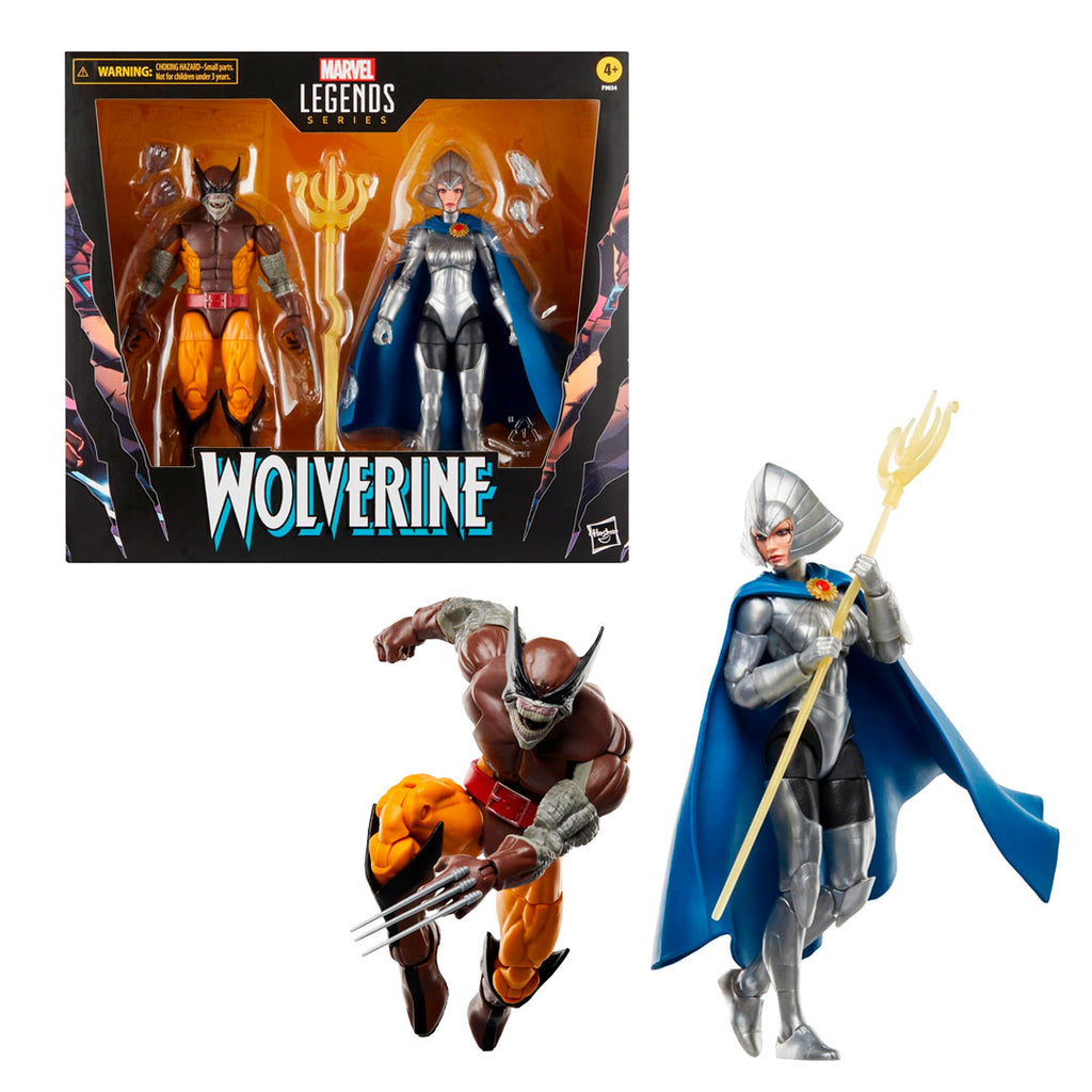 MARVEL LEGENDS WOLVERINE Y LILANDRA NERAMANI – IRION Juguetería