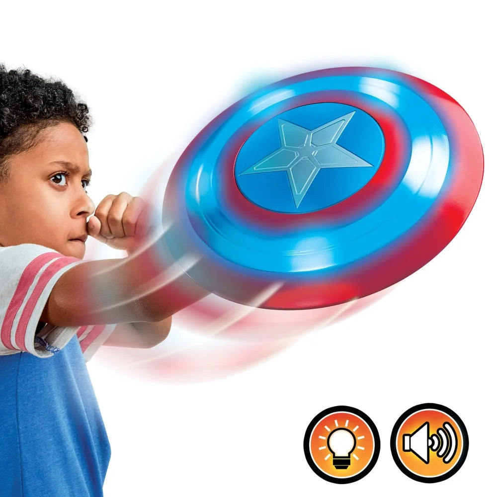 MARVEL AVENGERS CAPITÁN AMÉRICA ESCUDO REACTIVO DE BATALLA