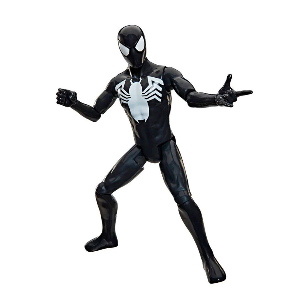 FIGURA SPIDERMAN BLACK SUIT TITAN HERO 30CM