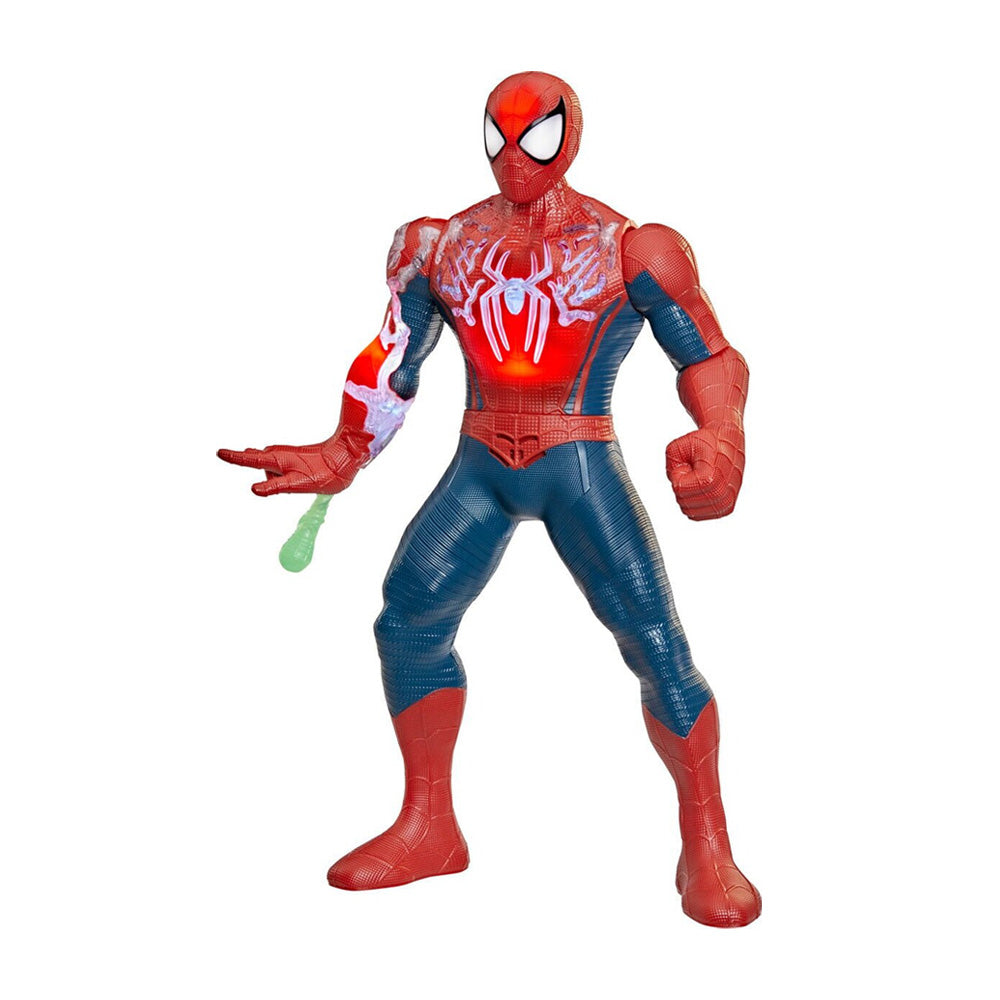 FIGURA SPIDER-MAN ENERGIZADO 36CM (CON LUZ Y SONIDO)