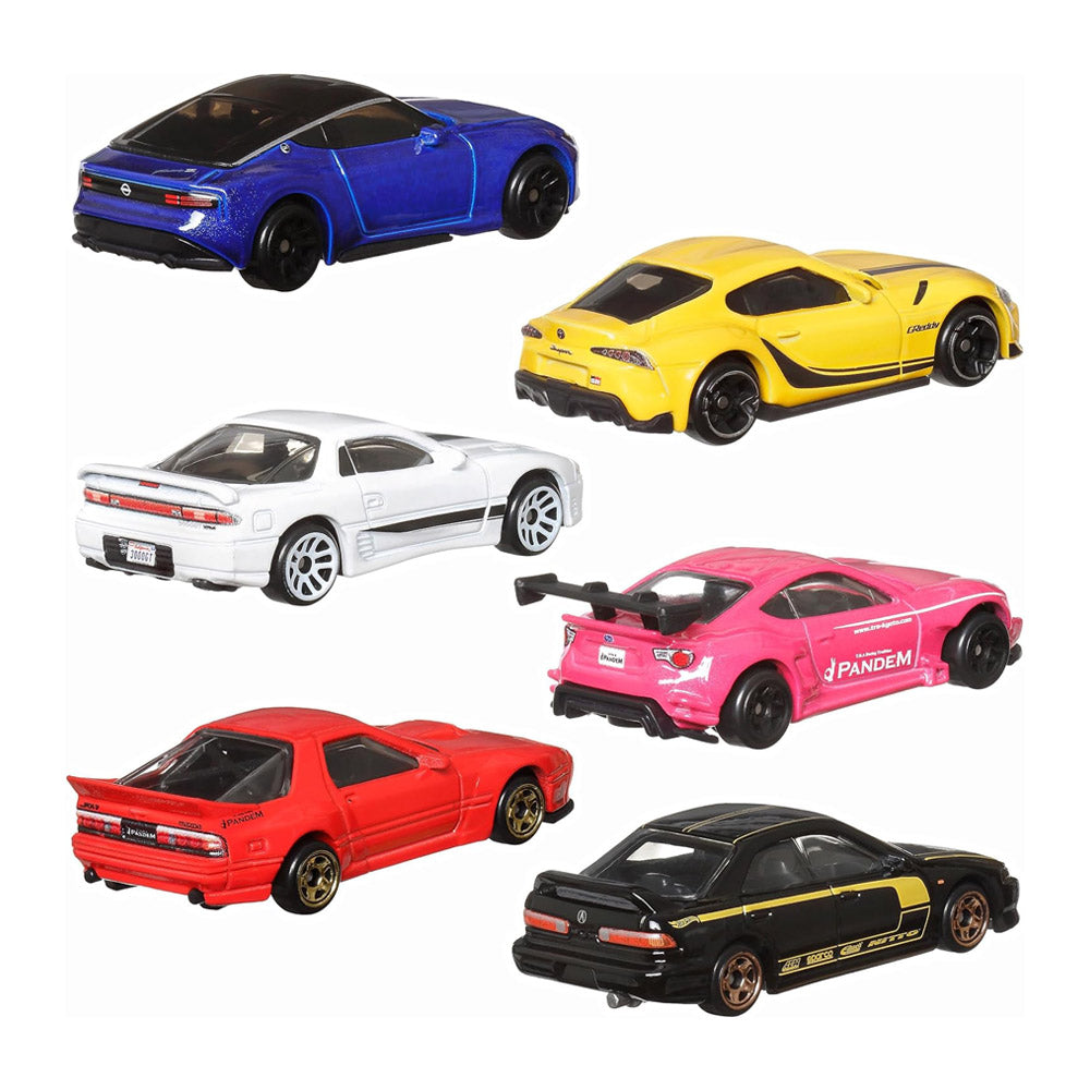 HOT WHEELS STREETS OF JAPAN MULTIPACK DE 6