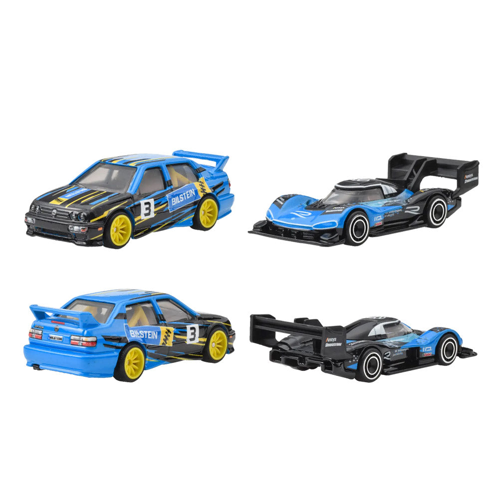 HOT WHEELS 2 PACK VOLKSWAGEN JETTA MK3 AND VOLKSWAGEN ID R