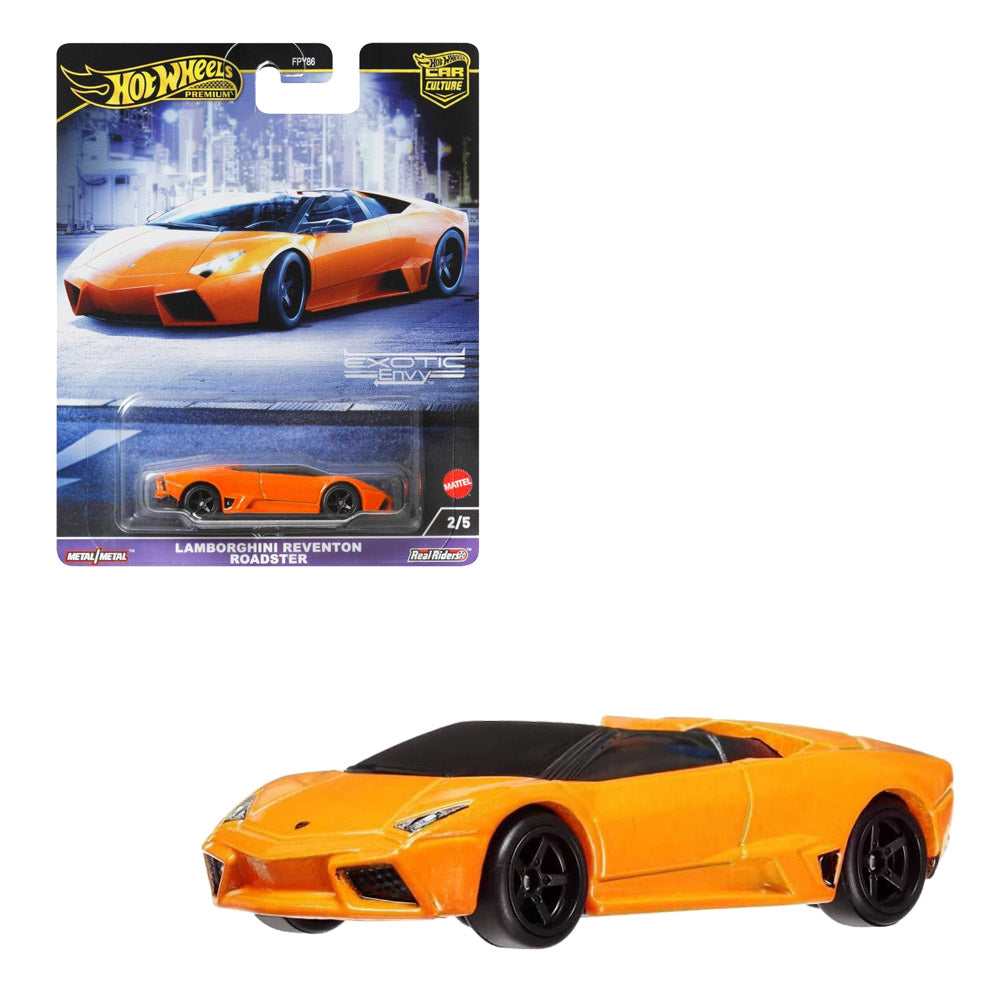 HOT WHEELS CAR CULTURE EXOTIC ENVY LAMBORGHINI REVENTON ROADSTER