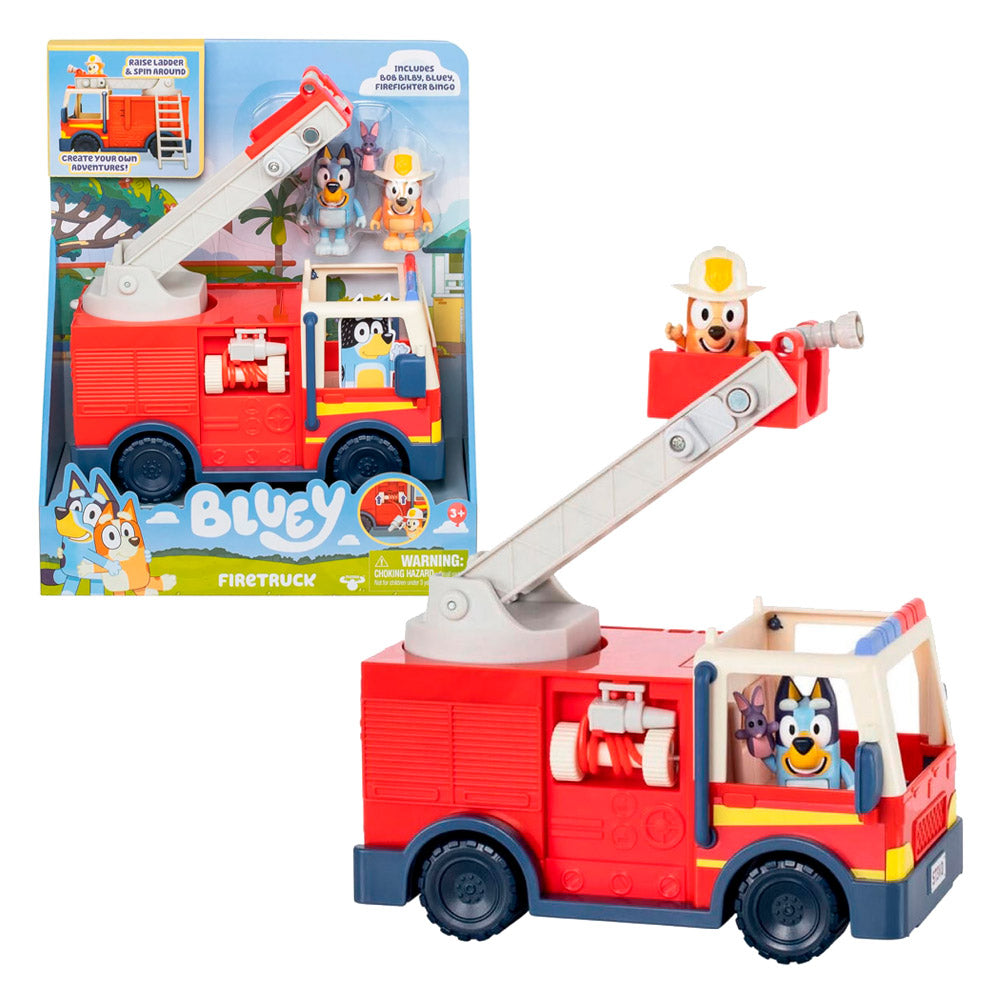 BLUEY CAMIÓN DE BOMBEROS | MOOSE