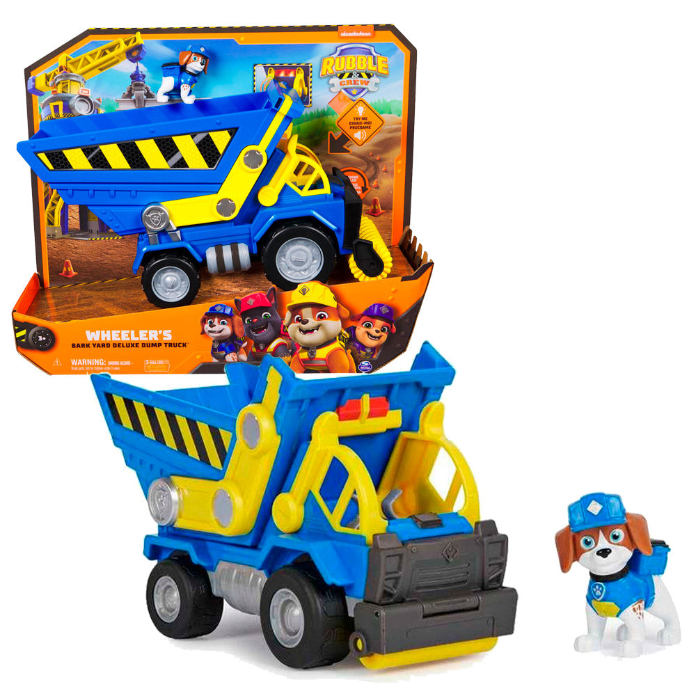 PAW PATROL WHEELER BARK YARD DELUXE DUMP TRUCK