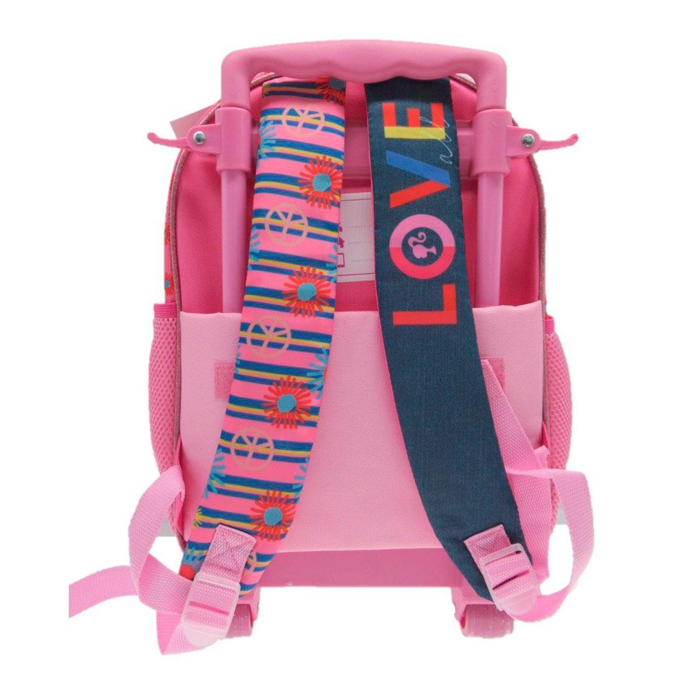 MOCHILA BARBIE AMIGAS CON RUEDAS