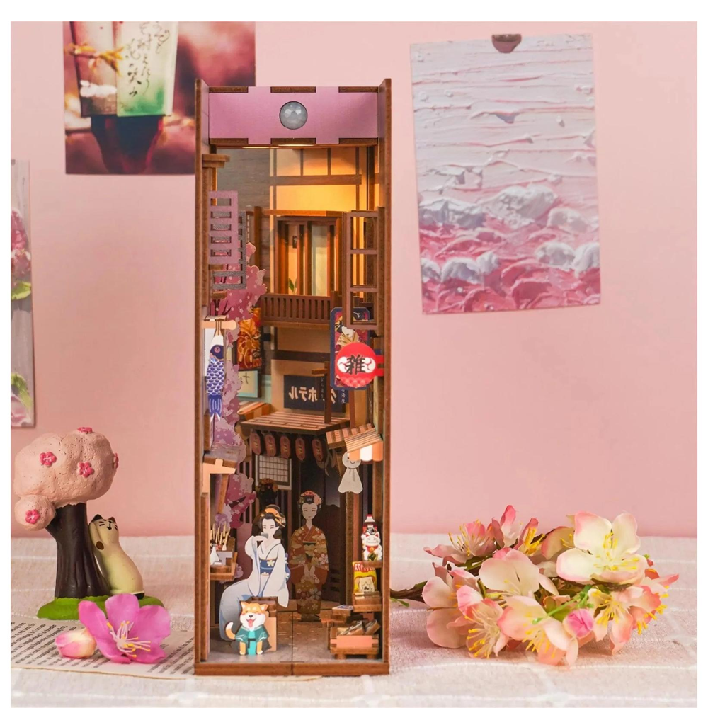 SEPARADOR SUJETA LIBROS THE JAPANESE GROCERY STORE PUZZLE 3D | TONECHEER