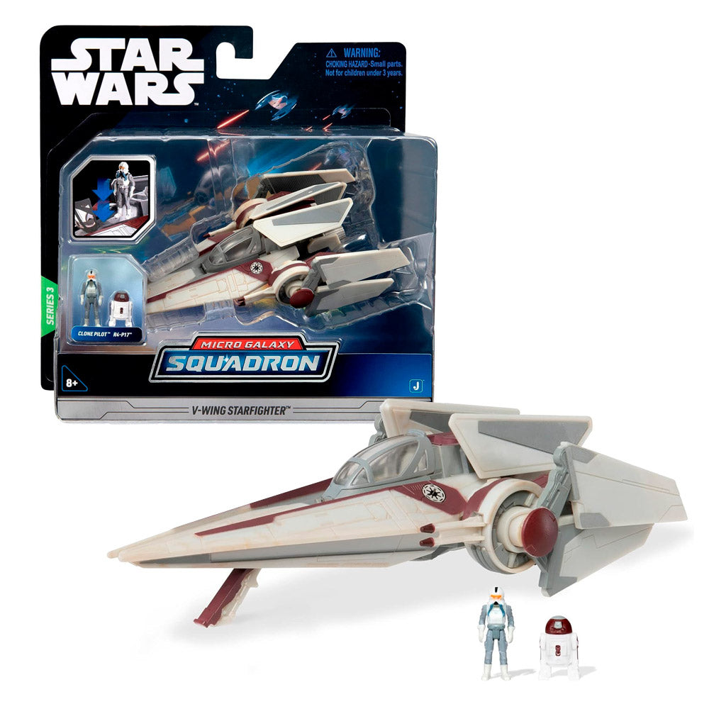 NAVE STAR WARS V-WING STARFIGHTER - JAZWARES