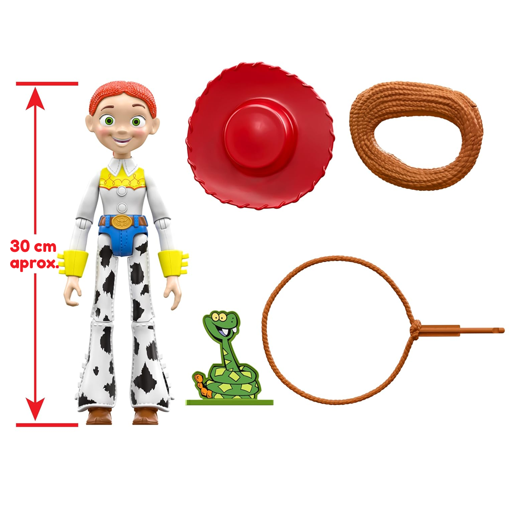 TOY STORY FIGURA JESSIE CON LAZO | MATTEL