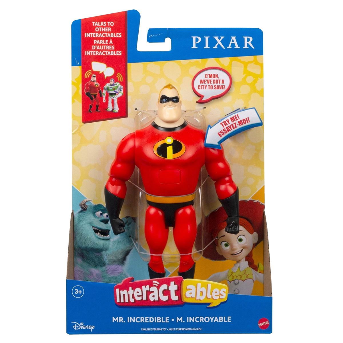 FIGURA MR. INCREÍBLE INTERACTABLE | MATTEL