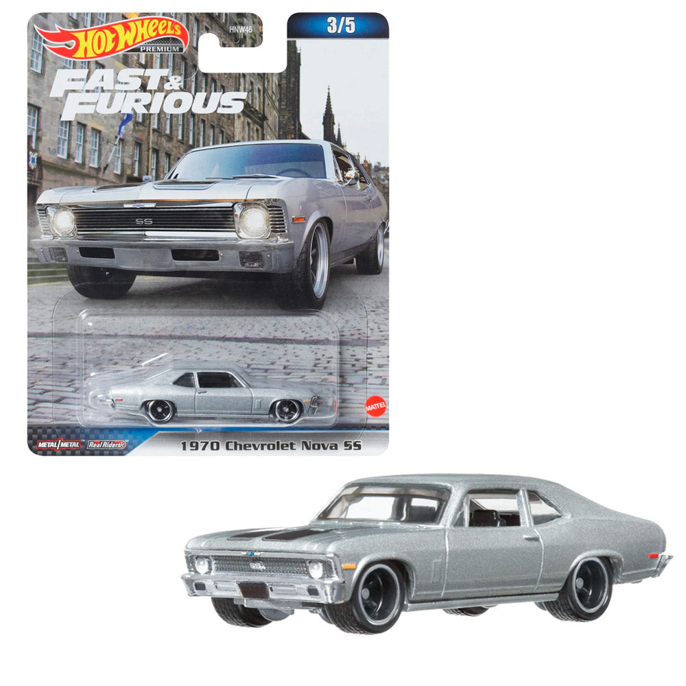 HOT WHEELS THE FAST AND THE FURIOUS 1970 CHEVROLET NOVA SS