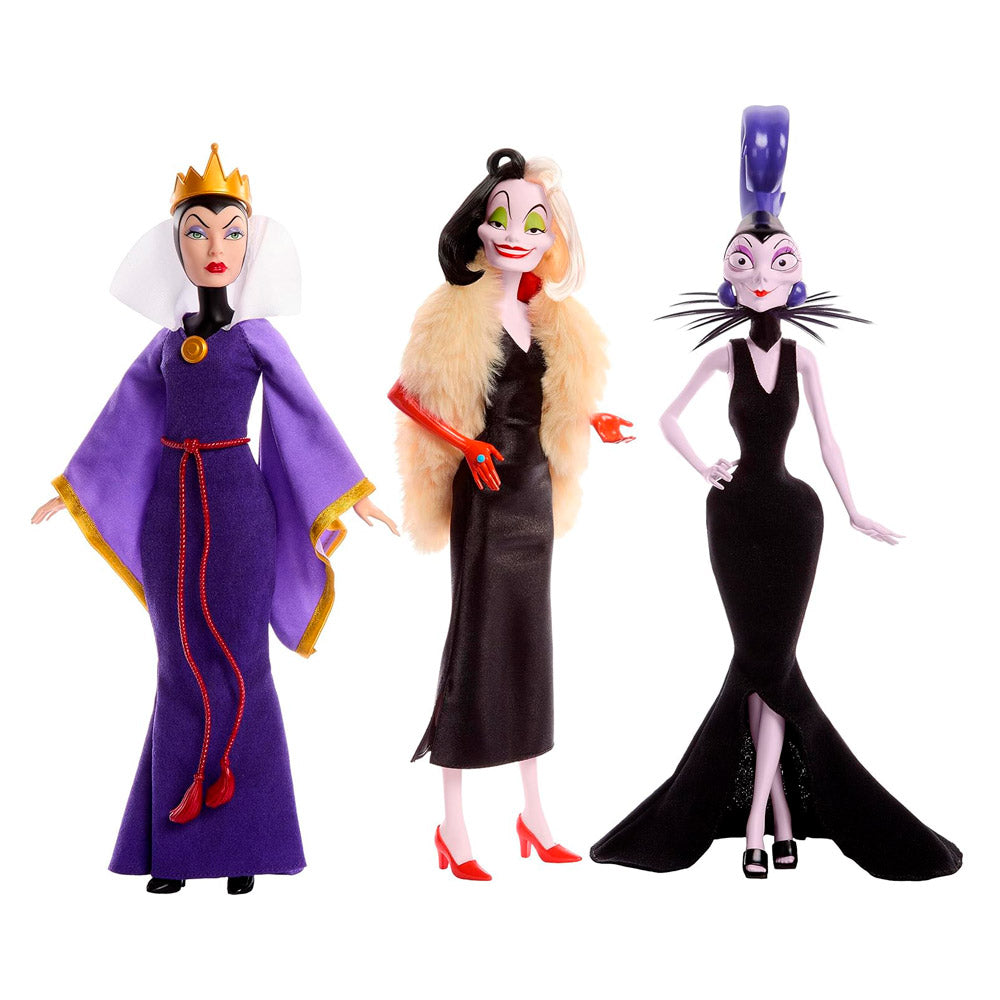 SET MUÑECAS VILLANAS DISNEY 100 AÑOS | MATTEL