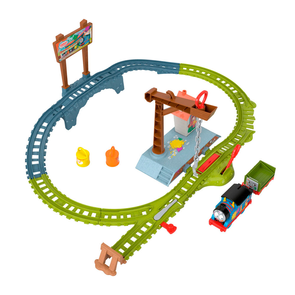 PISTA THOMAS AND FRIENDS CONJUNTO REPARTO DE PINTURA