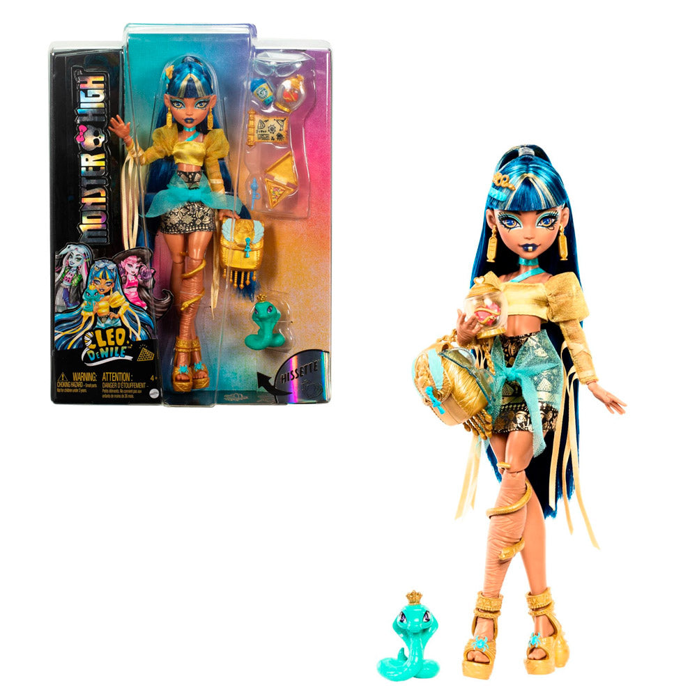MONSTER HIGH MUÑECA LEO DENILE NUEVO LOOK