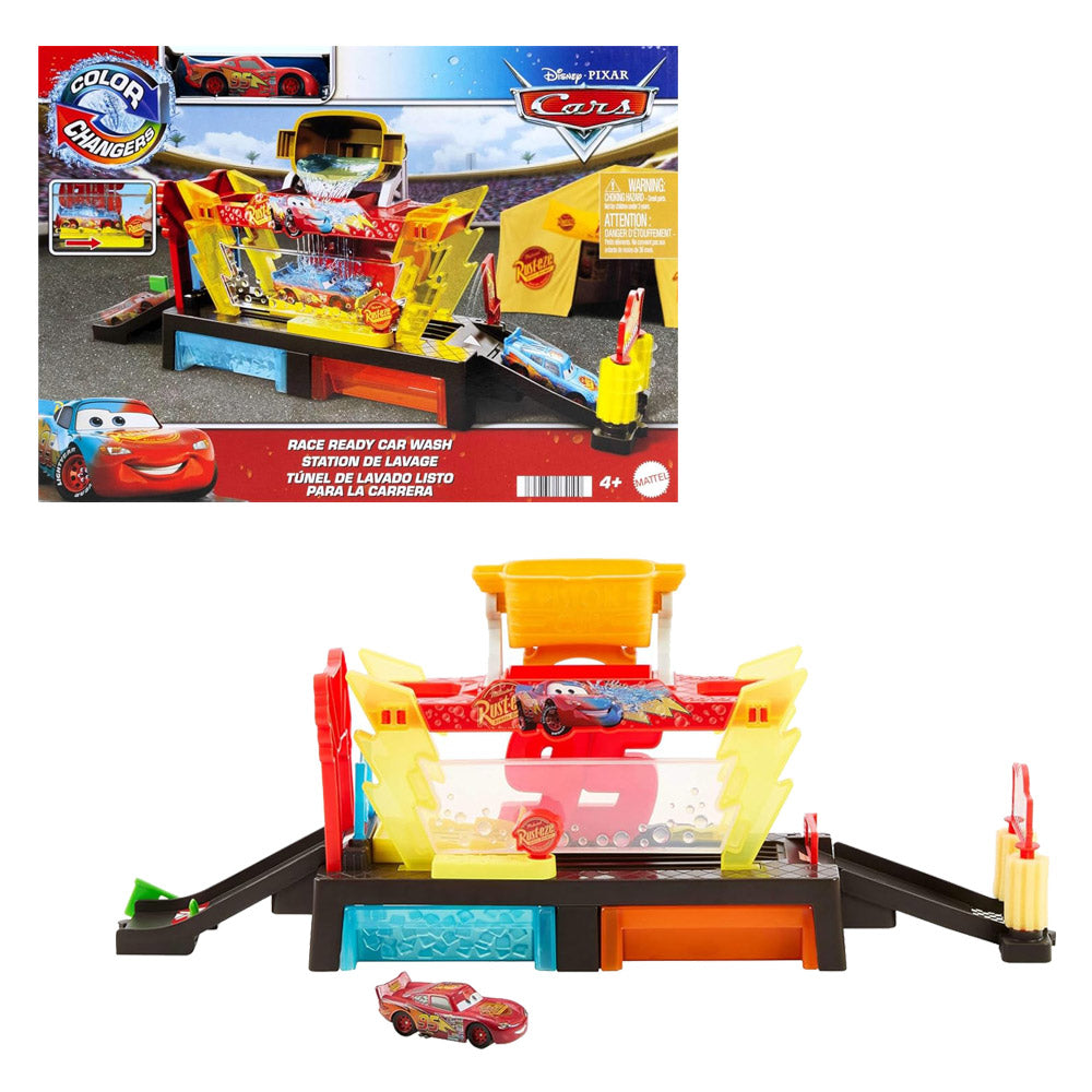 PISTA CARS AUTO LAVADO LISTO PARA LA ACCIÓN | MATTEL