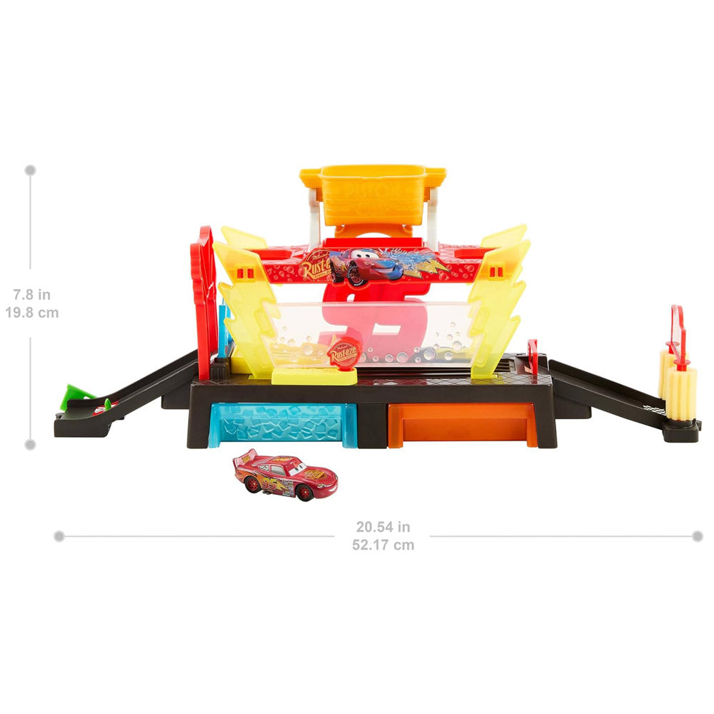 PISTA CARS AUTO LAVADO LISTO PARA LA ACCIÓN | MATTEL