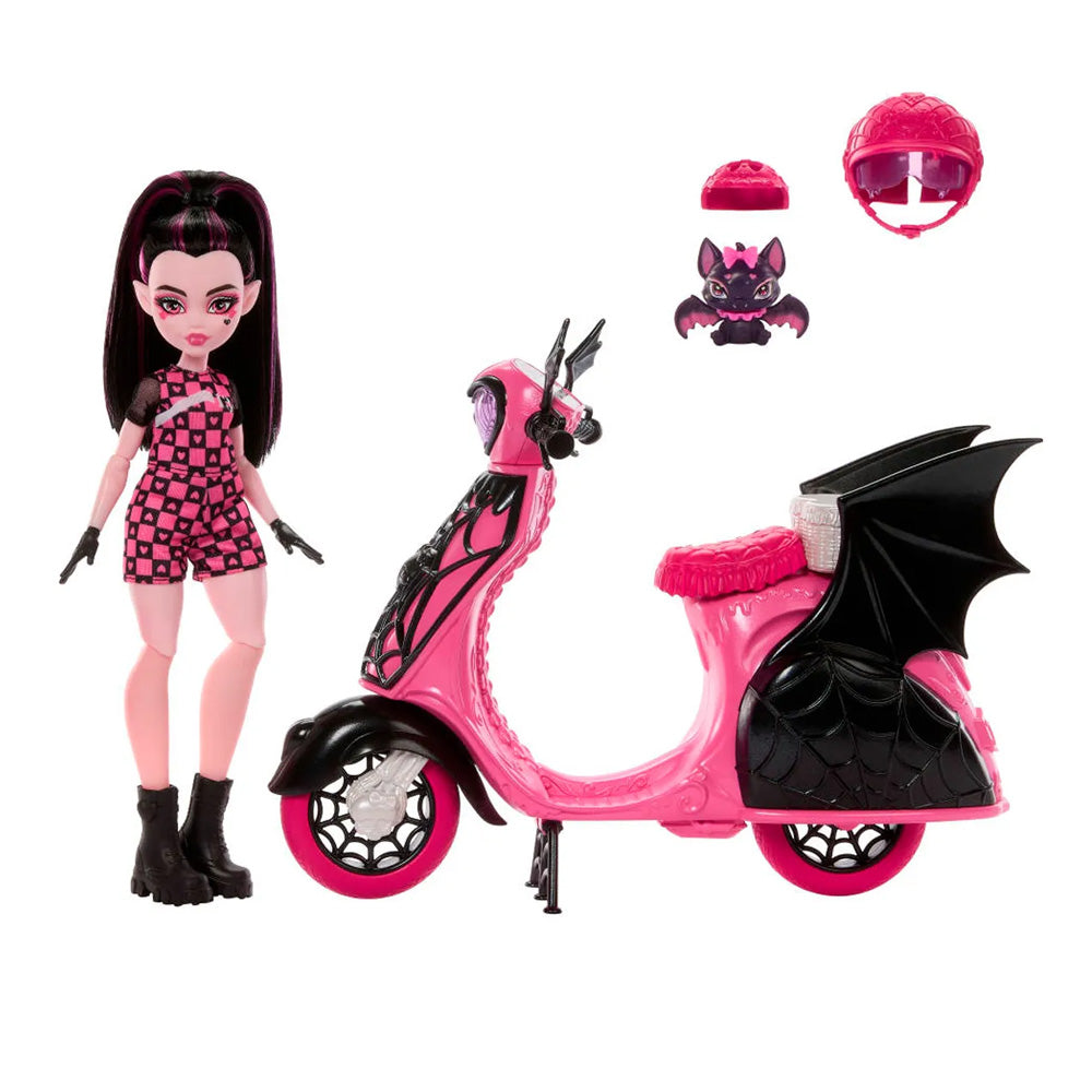 VEHÍCULO VAMPSTATIC SCOOTER MONSTER HIGH