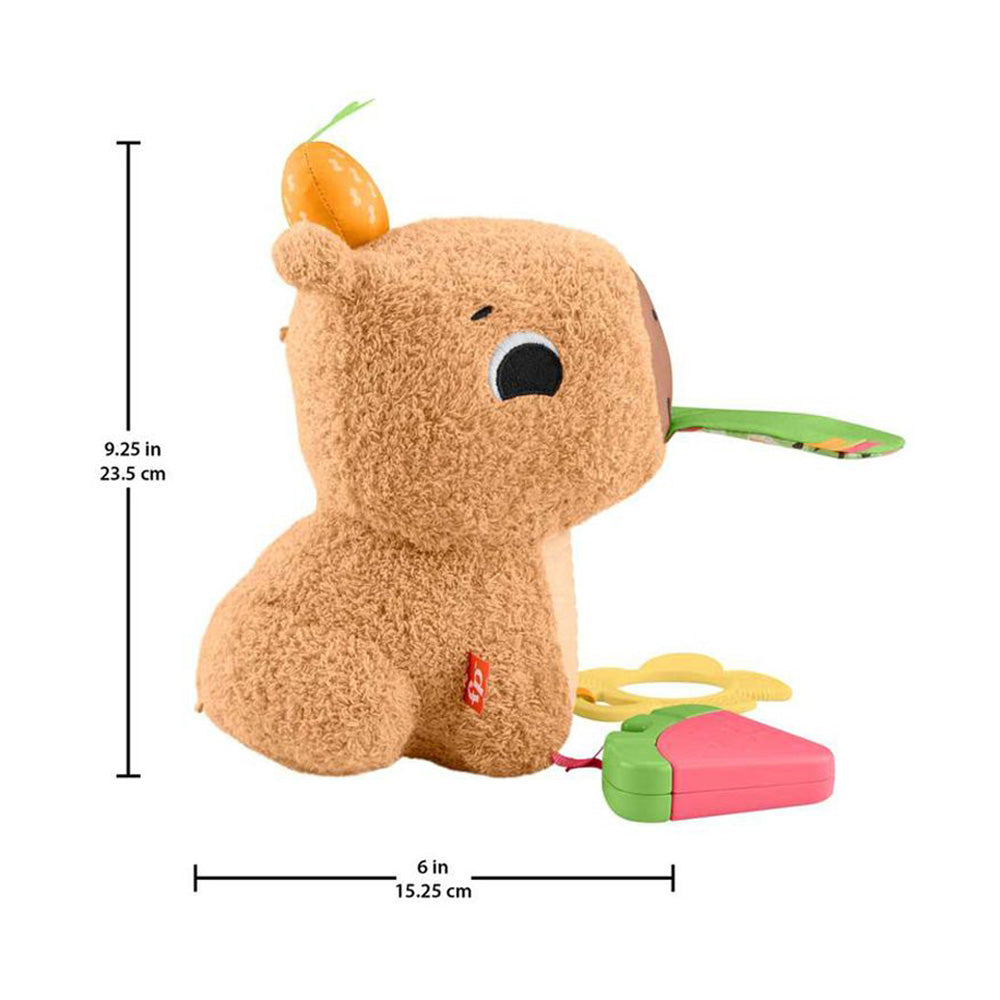 PELUCHE PARA BEBÉS CAPIBARA ESTÍMULOS Y JUEGO | FISHER PRICE