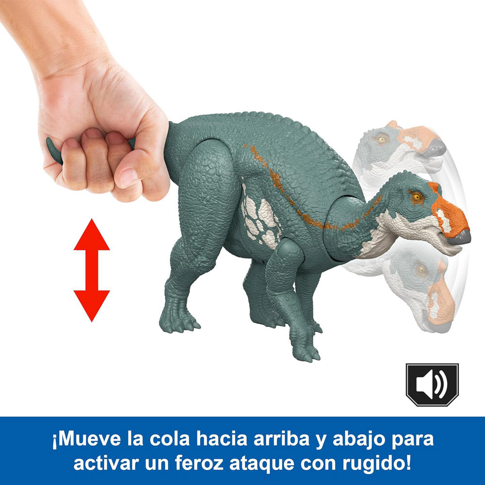 JURASSIC WORLD MAIASAURA RUGIDO SALVAJE