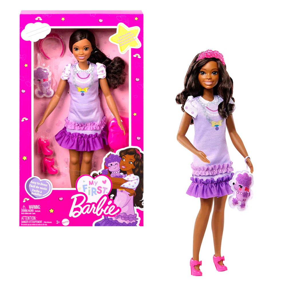 MUÑECA BARBIE BROOKLYN MY FIRST BARBIE MATTEL