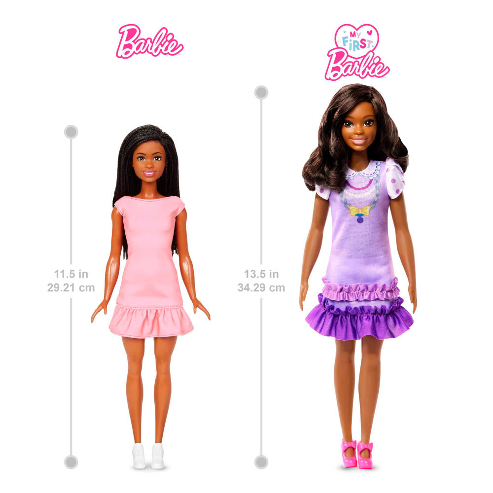 MUÑECA BARBIE BROOKLYN MY FIRST BARBIE MATTEL