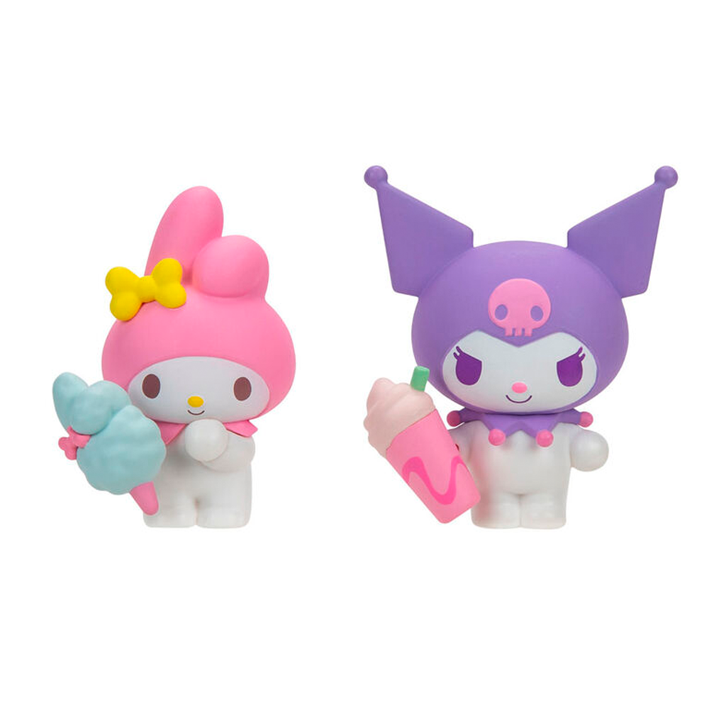 FIGURAS MY MELODY Y KUROMI SET D (2 UN) | JAZWARES