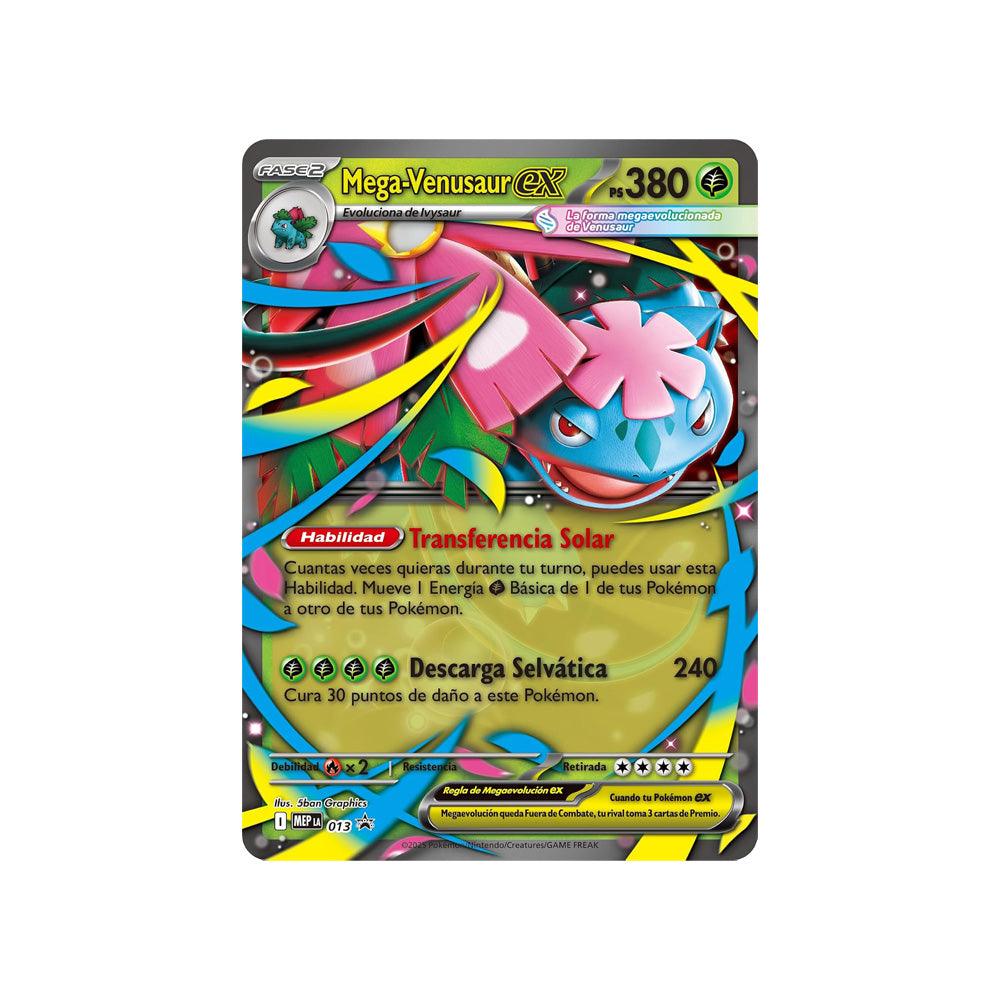 POKEMON TCG COLECCIÓN PREMIUM MEGA VENUSAUR EX (ESPAÑOL)