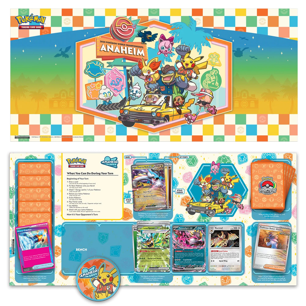POKEMON TCG 2025 WORLD CHAMPIONSHIPS DECK JP RAGING BOLT (INGLÉS)