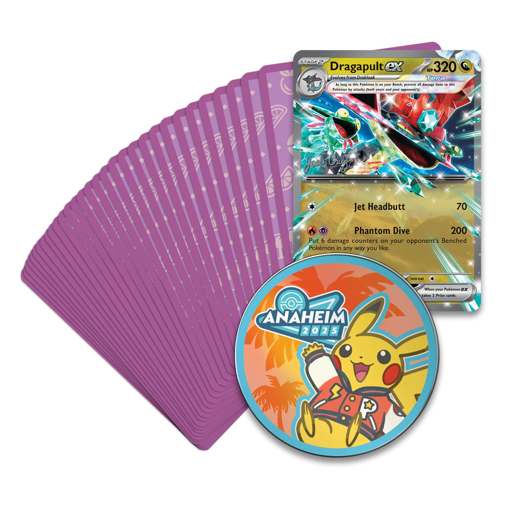 POKEMON TCG 2025 WORLD CHAMPIONSHIPS DECK PULT BOMB (INGLÉS)