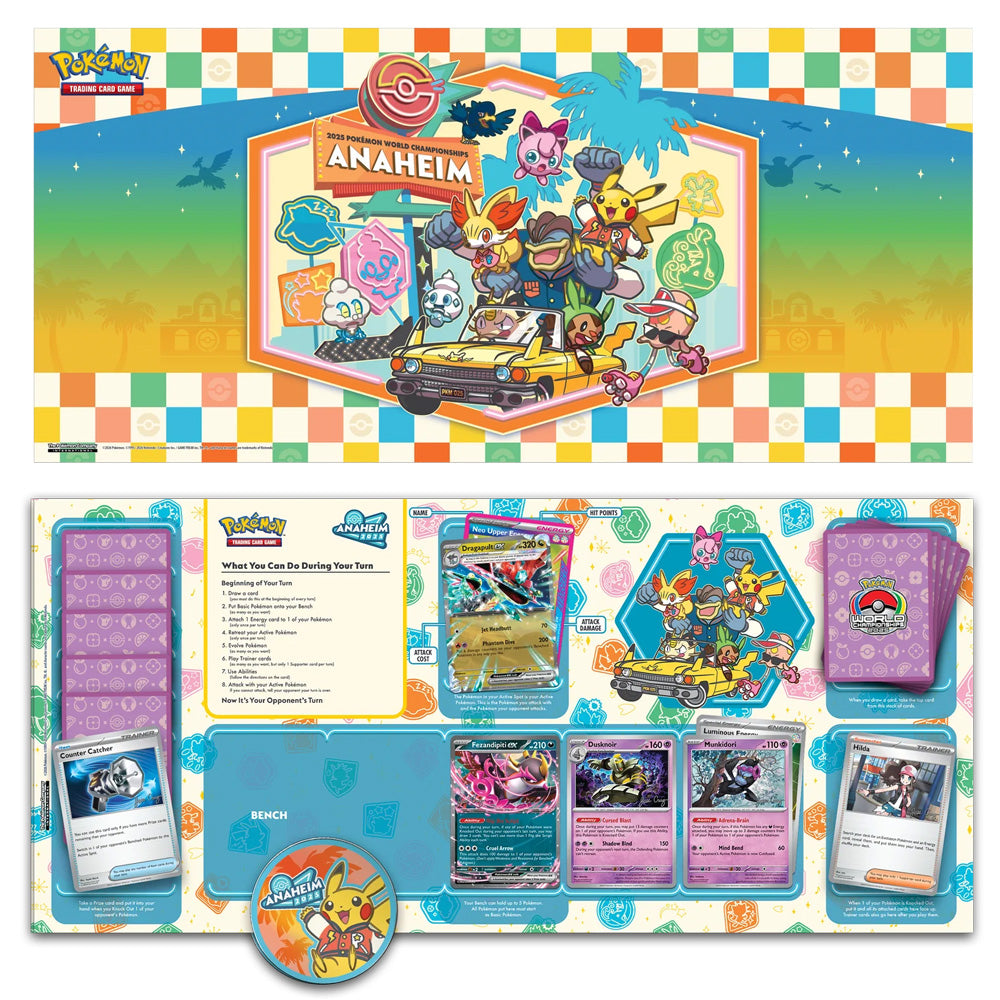 POKEMON TCG 2025 WORLD CHAMPIONSHIPS DECK PULT BOMB (INGLÉS)